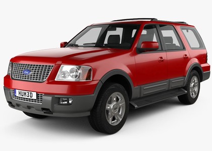 Ворсовые коврики на Ford Expedition II 2002 - 2006 в Саранске