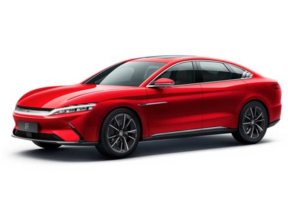 Ворсовые коврики на BYD Han EV 2020 - 2025 в Саранске