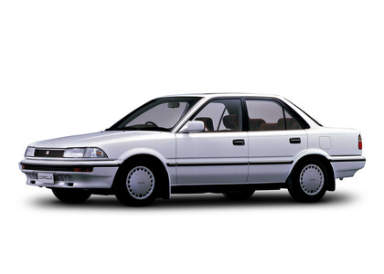 Ворсовые коврики на Toyota Corolla (E9) 1987 - 1993 в Саранске