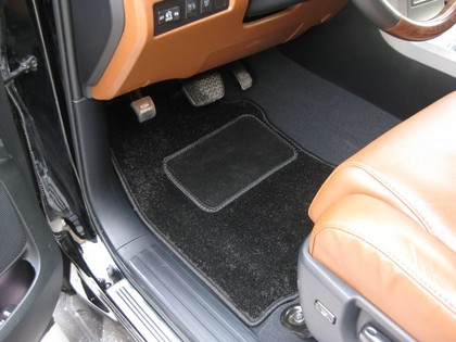 Ворсовые коврики на Toyota Tundra II 2006 - 2022 в Саранске
