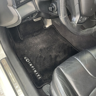 Ворсовые коврики на Infiniti G IV Седан 2006 - 2014 в Саранске Ворсовые коврики на Infiniti G IV Седан 2006 - 2014 в Саранске