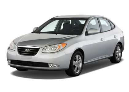 Ворсовые коврики на Hyundai Avante 4 (HD) 2006 - 2011 в Саранске