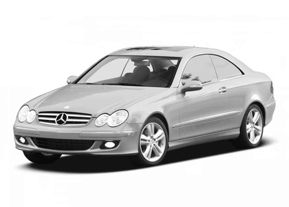 Коврики на Mercedes CLK (C209) 2002 - 2009 в Саранске