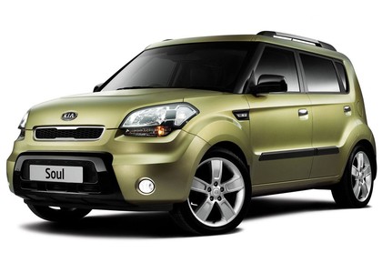 Ворсовые коврики на KIA Soul I 2009 - 2013 в Саранске