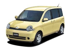 Коврики на Toyota Sienta I 2003 - 2015 в Саранске