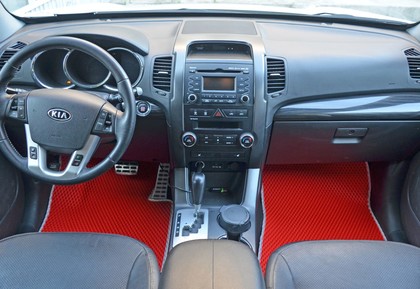 Ворсовые коврики на KIA Sorento II 2009 - 2012 в Саранске
