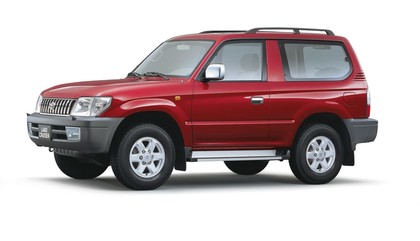Ворсовые коврики на Toyota Land Cruiser Prado 90 1996 - 2002 в Саранске