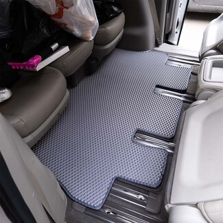 EVA коврики на KIA Carnival III 9 мест и 11 мест 2014 - 2021 в Саранске