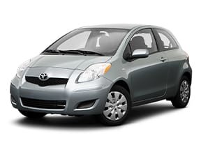 Ворсовые коврики на Toyota Yaris II 2005 - 2011 в Саранске