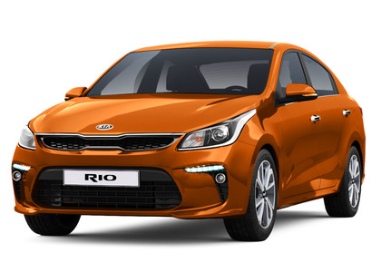 Ворсовые коврики на KIA Rio IV 2016 - 2025 в Саранске