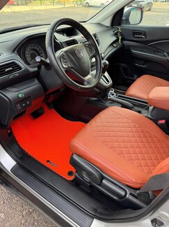 Ворсовые коврики на Honda CR-V IV 2012 - 2018 в Саранске Ворсовые коврики на Honda CR-V IV 2012 - 2018 в Саранске