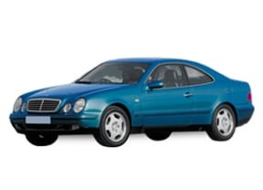Коврики на Mercedes CLK (C208) 1996 - 2003 в Саранске