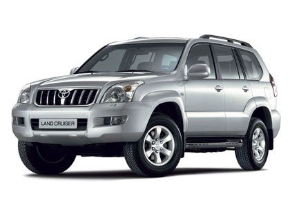 EVA коврики на Toyota Land Cruiser Prado 120 2002 - 2009 в Саранске