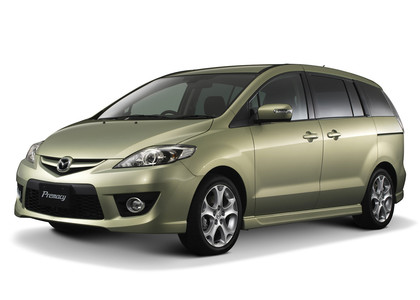 Ворсовые коврики на Mazda Premacy II 2005 - 2010 в Саранске
