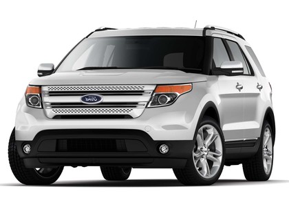 Ворсовые коврики на Ford Explorer V 2010 - 2019 в Саранске