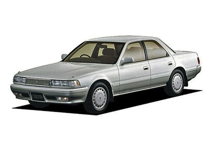 Ворсовые коврики на Toyota Cresta (X80) 1988 - 1992 в Саранске