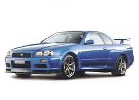 Ворсовые коврики на Nissan Skyline (R34) 1998 - 2001 в Саранске