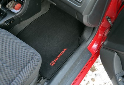 Ворсовые коврики на Honda Civic VI 2d 1995 - 2000 в Саранске