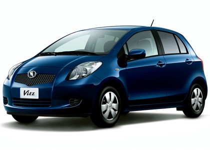 Коврики на Toyota Vitz II 2005 - 2010 в Саранске