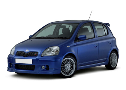 Ворсовые коврики на Toyota Yaris I 1999 - 2005 в Саранске