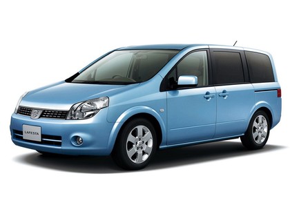 Ворсовые коврики на Nissan Lafesta (B30) 2004 - 2012 в Саранске