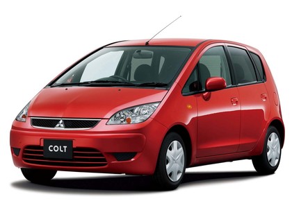 Ворсовые коврики на Mitsubishi Colt VI 2002 - 2012 в Саранске