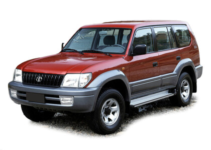 EVA коврики на Toyota Land Cruiser Prado 95 1996 - 2002 в Саранске