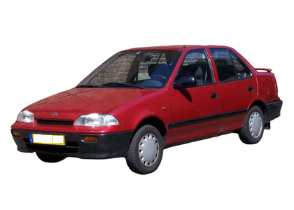 Ворсовые коврики на Suzuki Swift II Европа 1989 - 2004 в Саранске