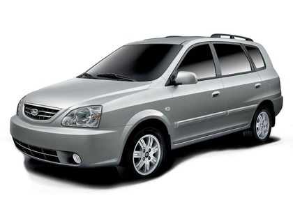 Ворсовые коврики на KIA Carens I 1999 - 2006 в Саранске