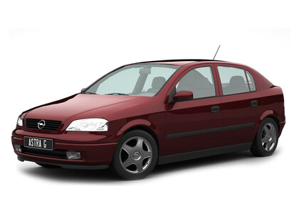 Ворсовые коврики на Opel Astra G 1998 - 2004 в Саранске