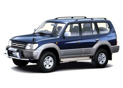 EVA коврики на Toyota Land Cruiser Prado 95 1996 - 2002 в Саранске