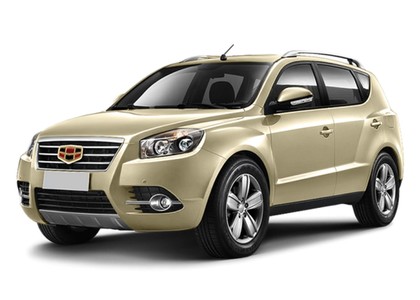 Коврики на Geely Emgrand X7 первый рестайлинг 2016 - 2018 в Саранске