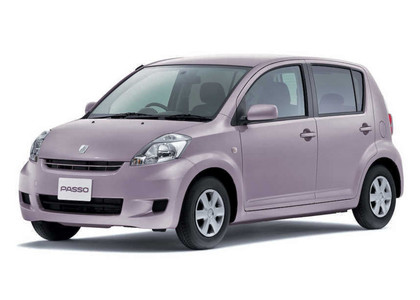Ворсовые коврики на Toyota Passo I 2004 - 2010 в Саранске